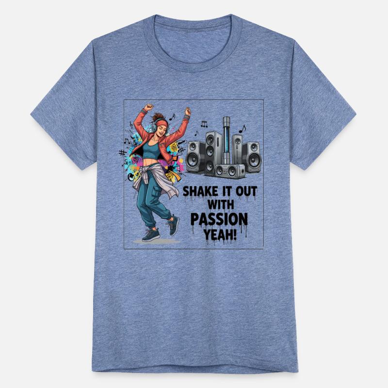 Vibrant Dance Party Graphic Tee