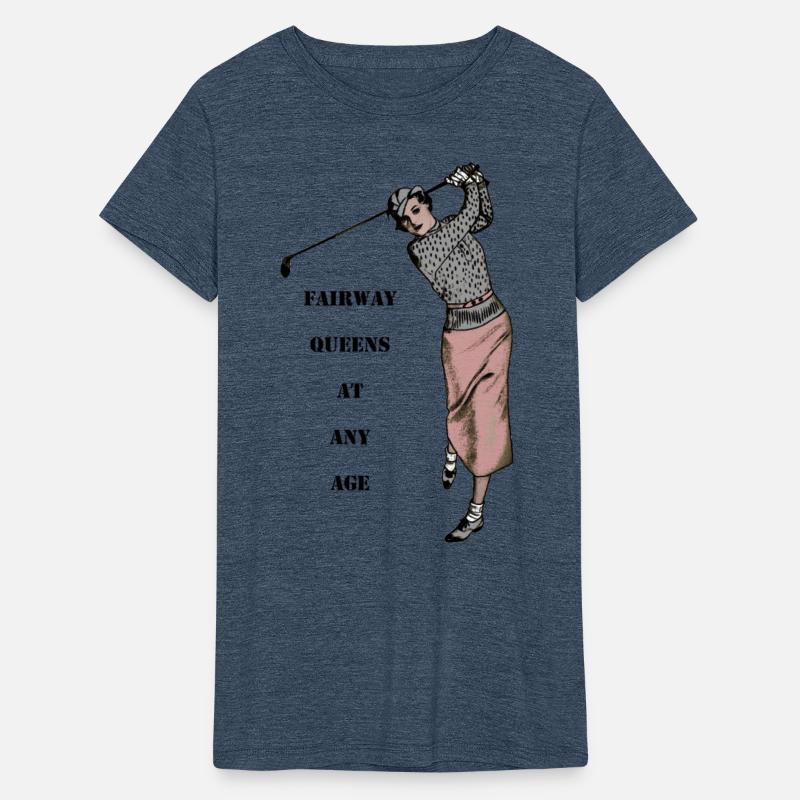 Vintage Golfing Woman Swinging the Golf Club URM