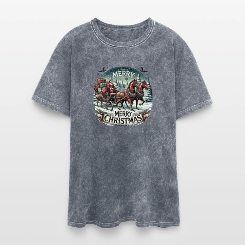 Vintage Sleigh Ride - Whimsical Christmas Magic