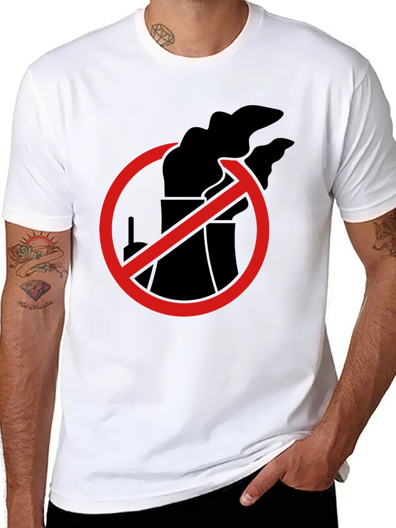 Anti Nuclear Power Plant T-Shirt