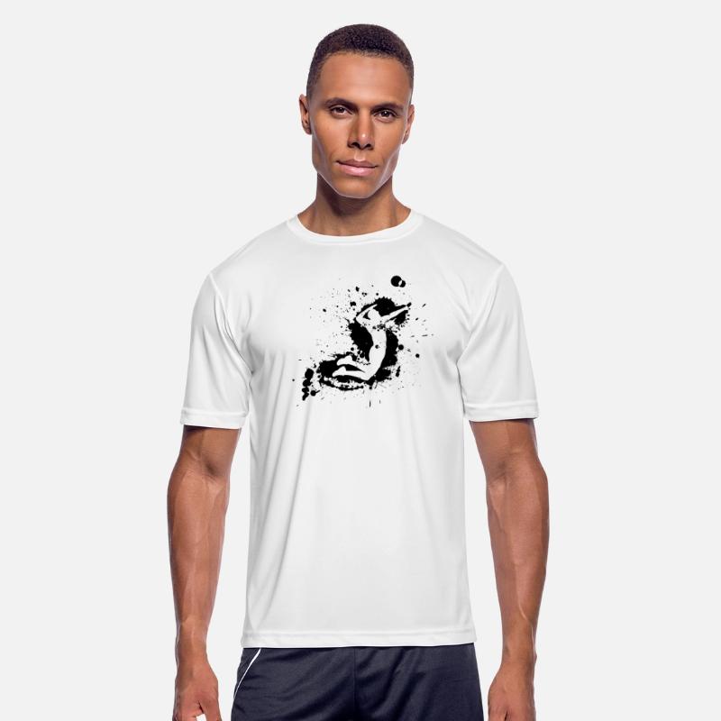 Volleyball Spike Man Black