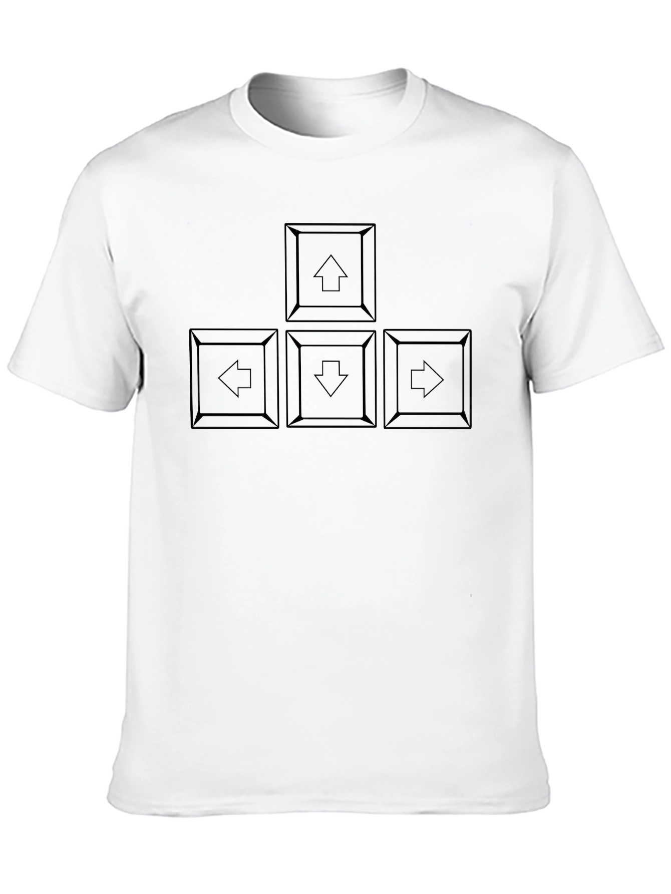Arrow Keys T-Shirt - Gaming & Directional Design