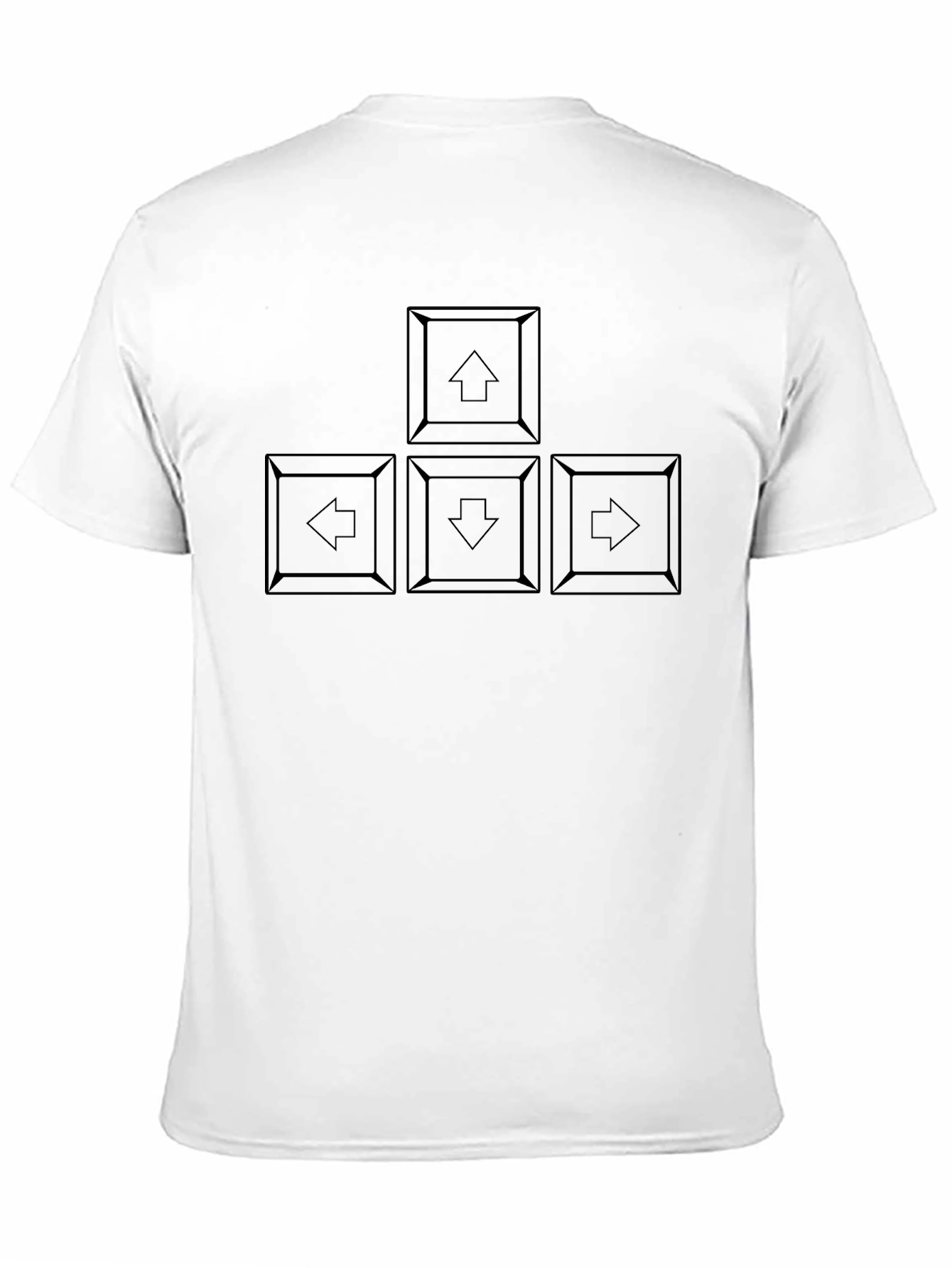 Arrow Keys T-Shirt - Gaming & Directional Design