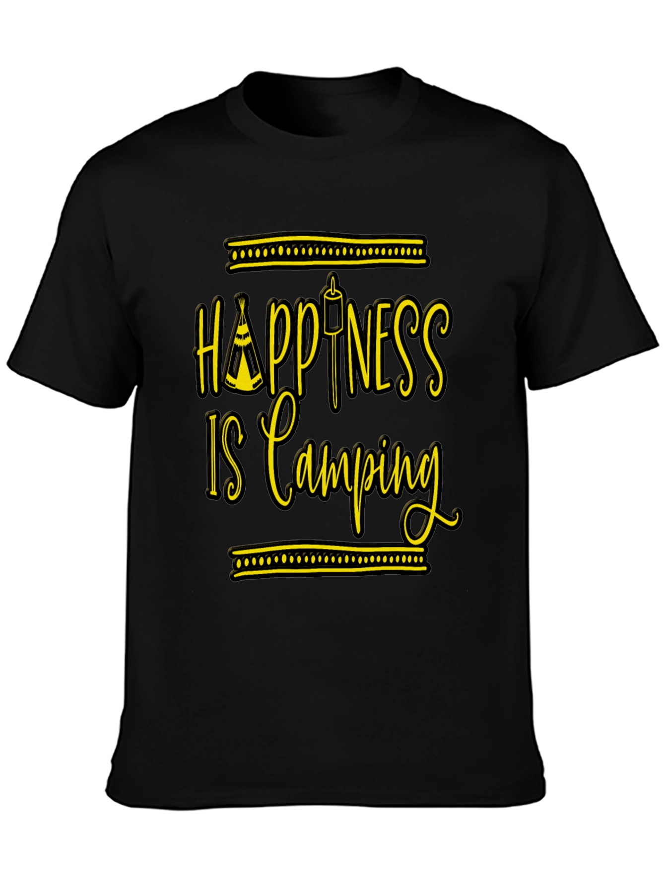 Happiness is Camping Graphic Tee