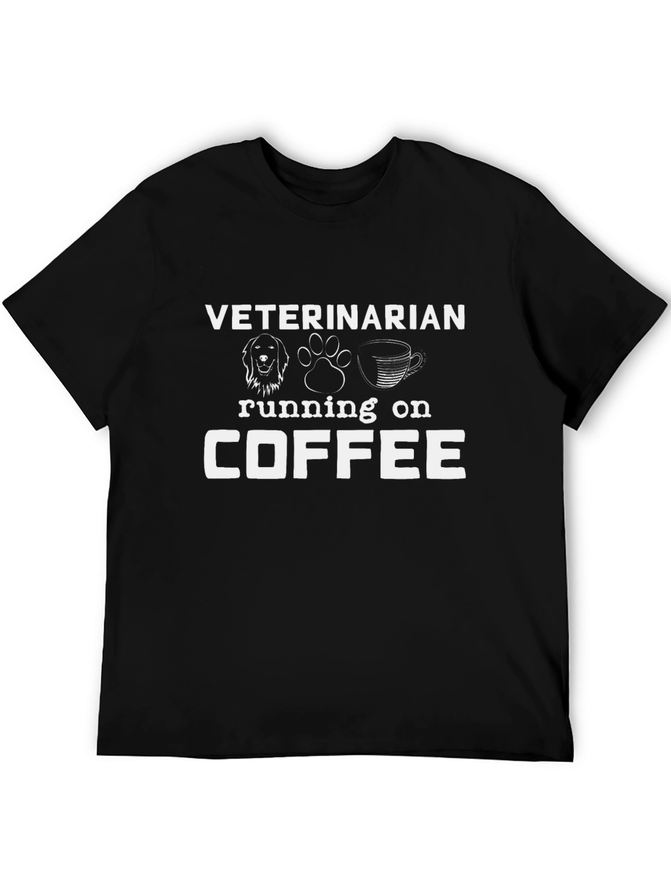 Veterinarian Coffee Graphic T-Shirt