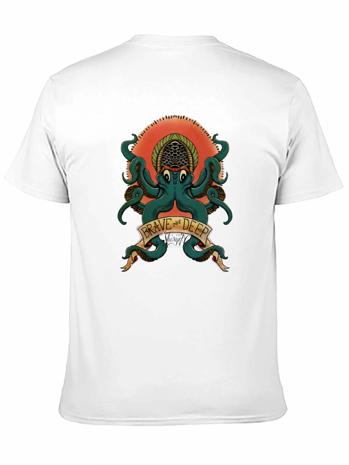 Brave the Deep Octopus Graphic Tee