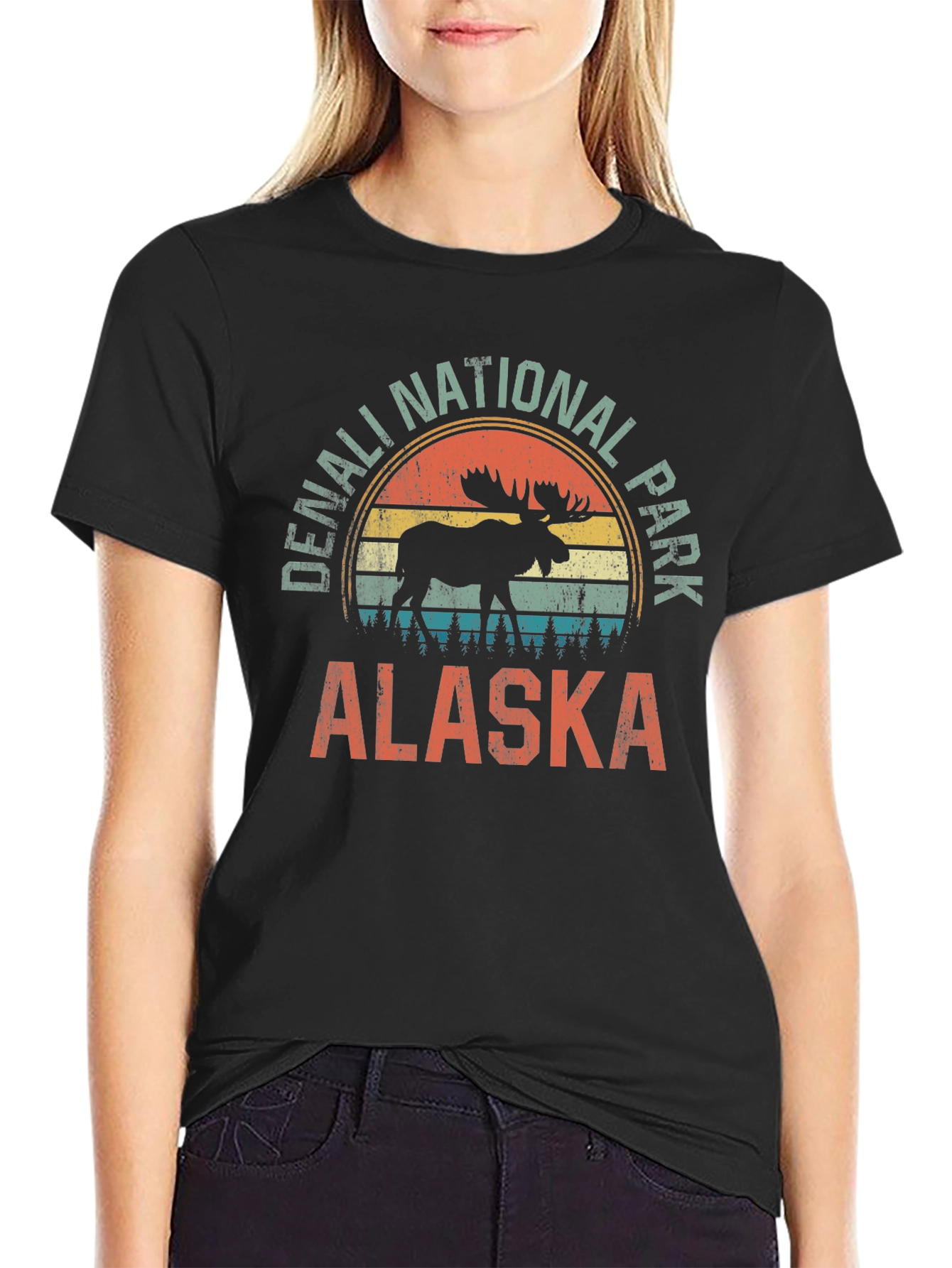 Denali National Park Alaska Graphic Tee