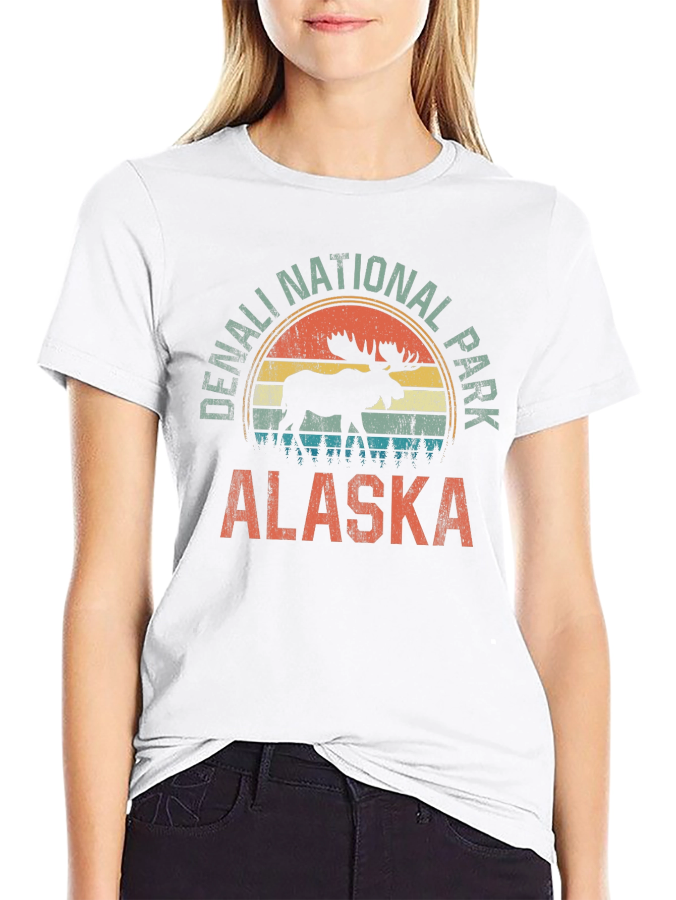 Denali National Park Alaska Graphic Tee