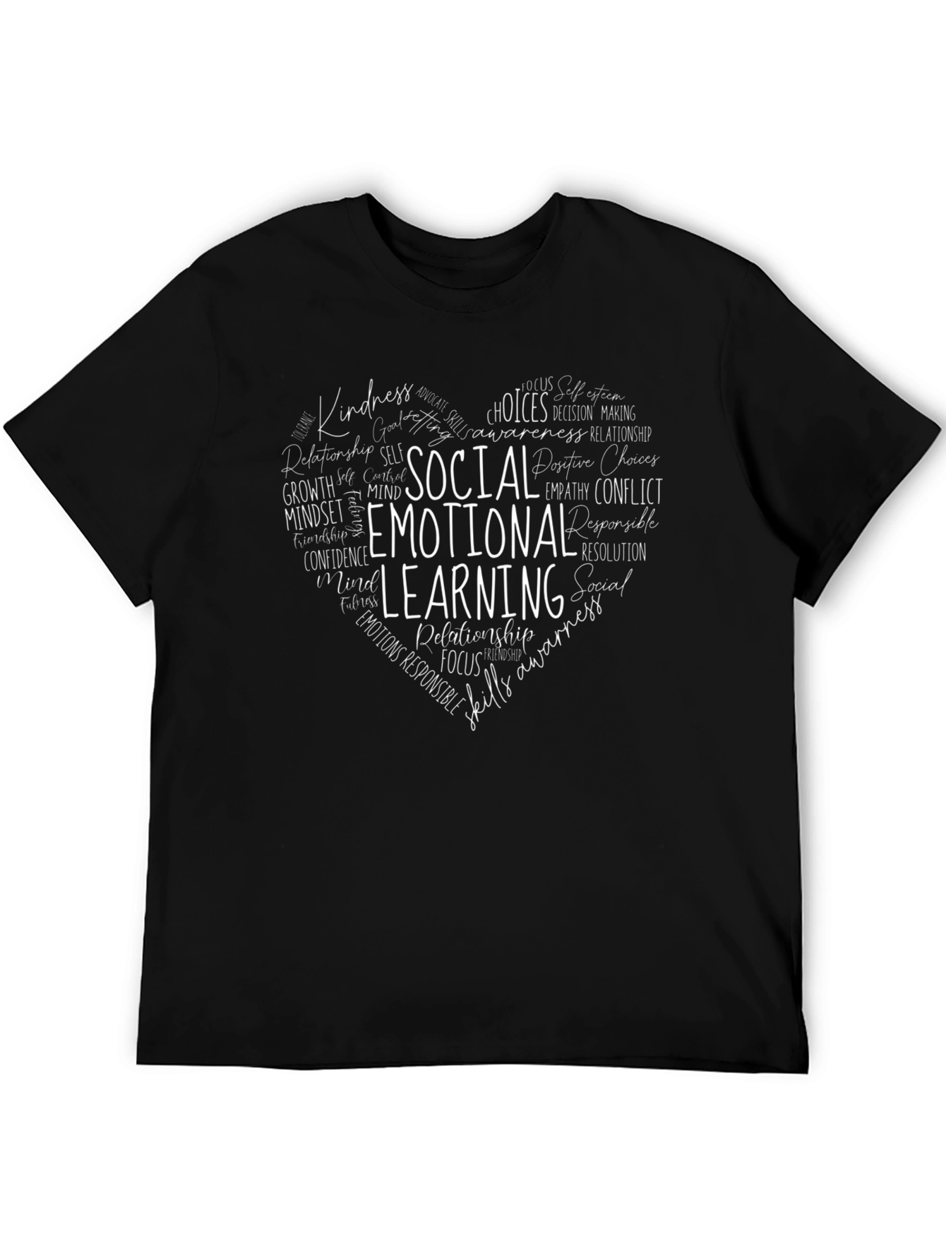 Social Emotional Learning Heart T-Shirt
