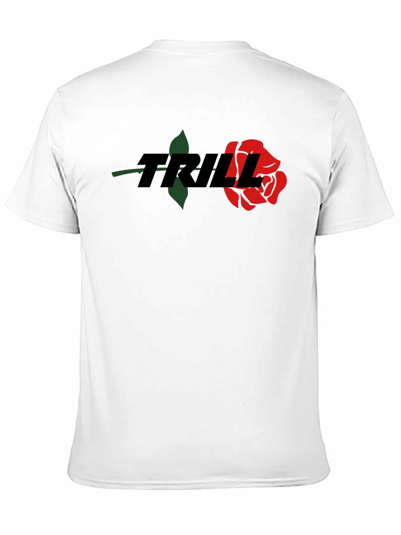 Trill Rose Graphic Tee - Stylish Casual Wear