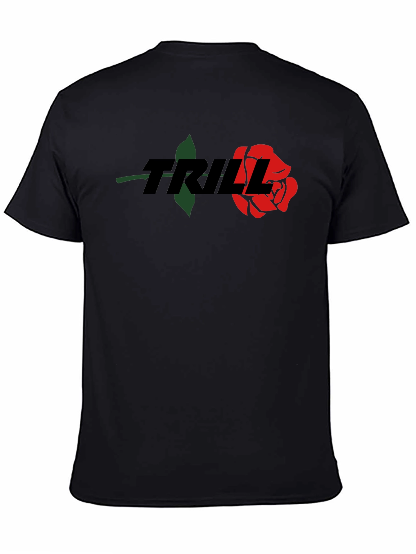 Trill Rose Graphic Tee - Stylish Casual Wear