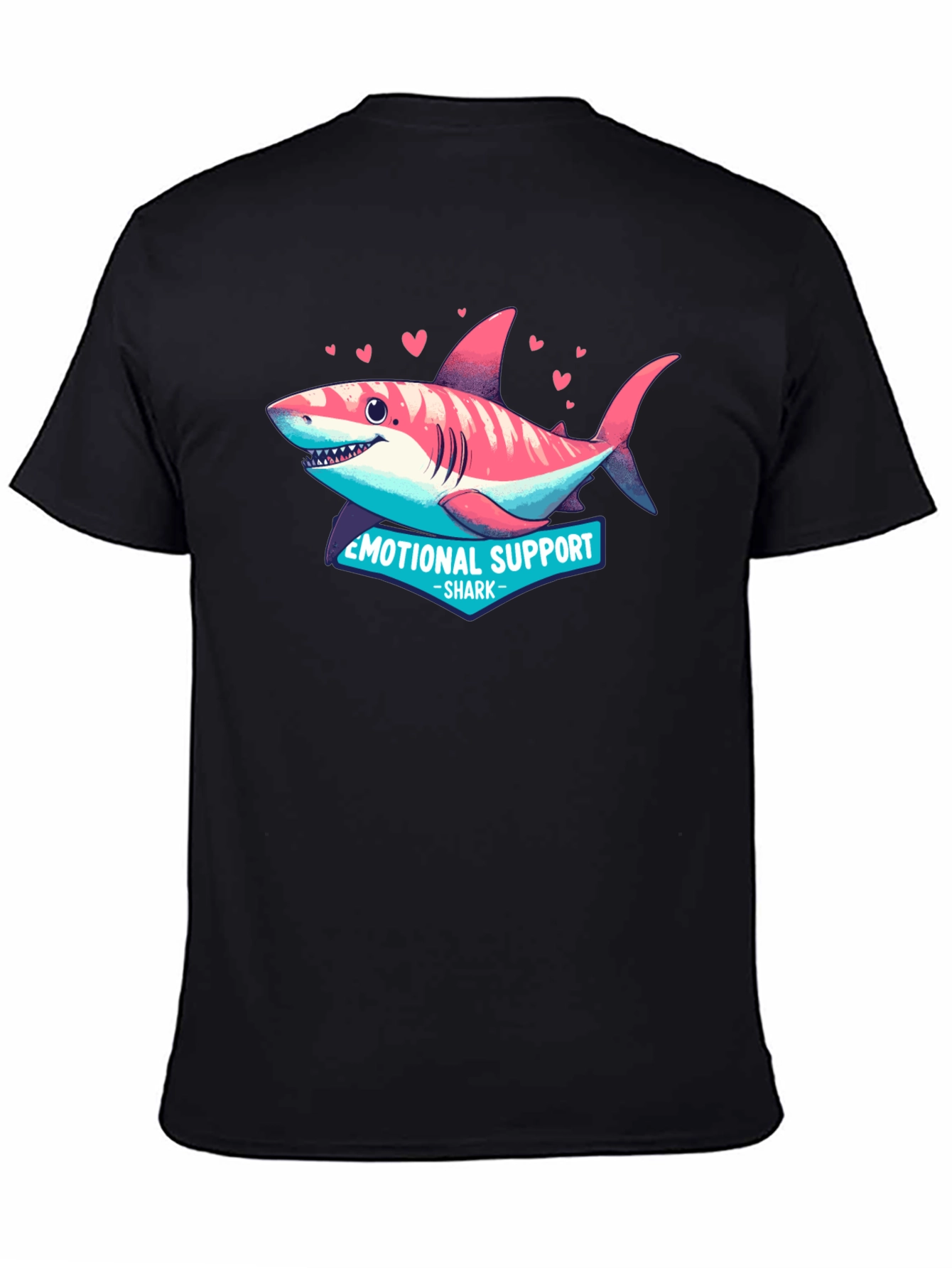 Emotional Support Shark Graphic Tee