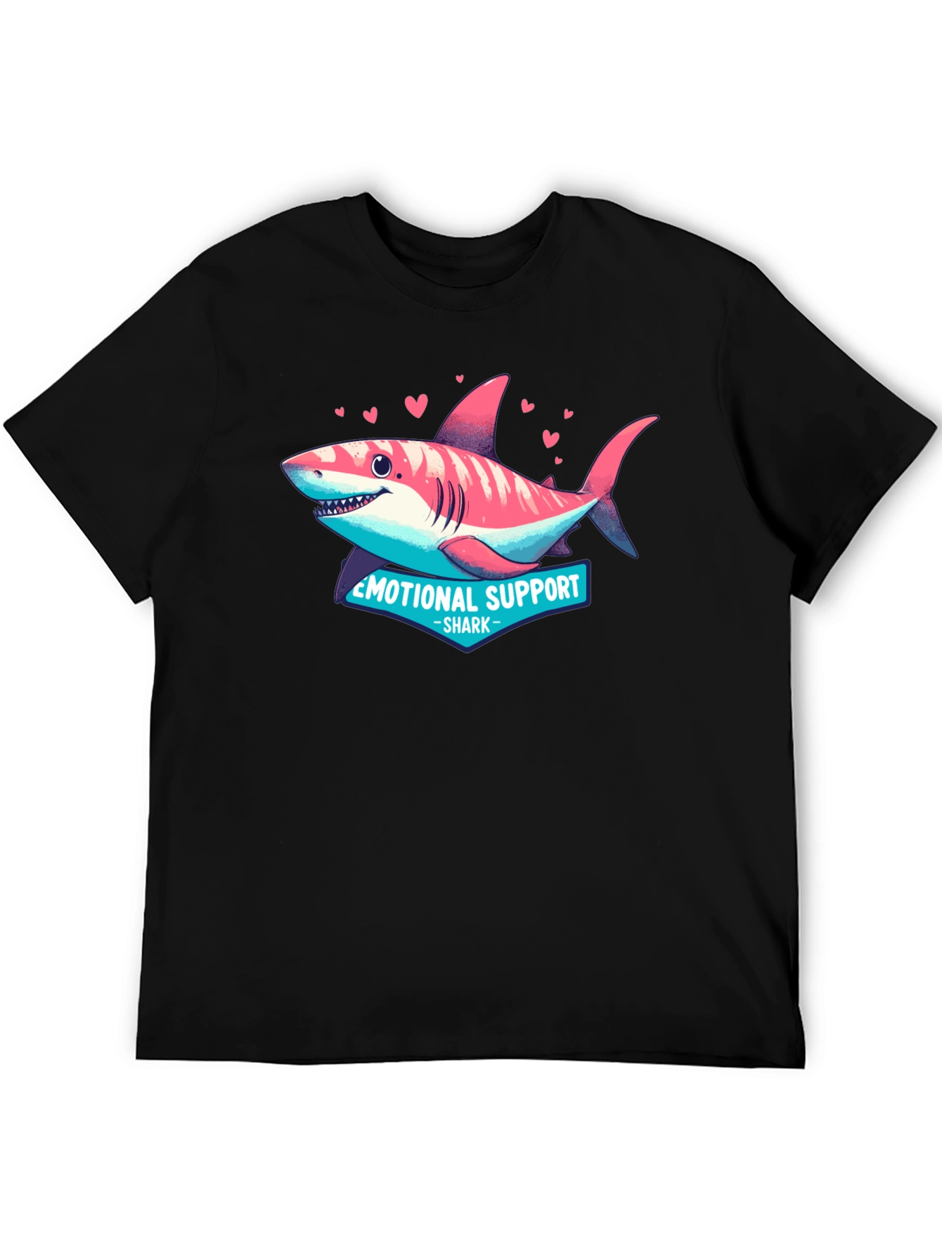 Emotional Support Shark Graphic Tee