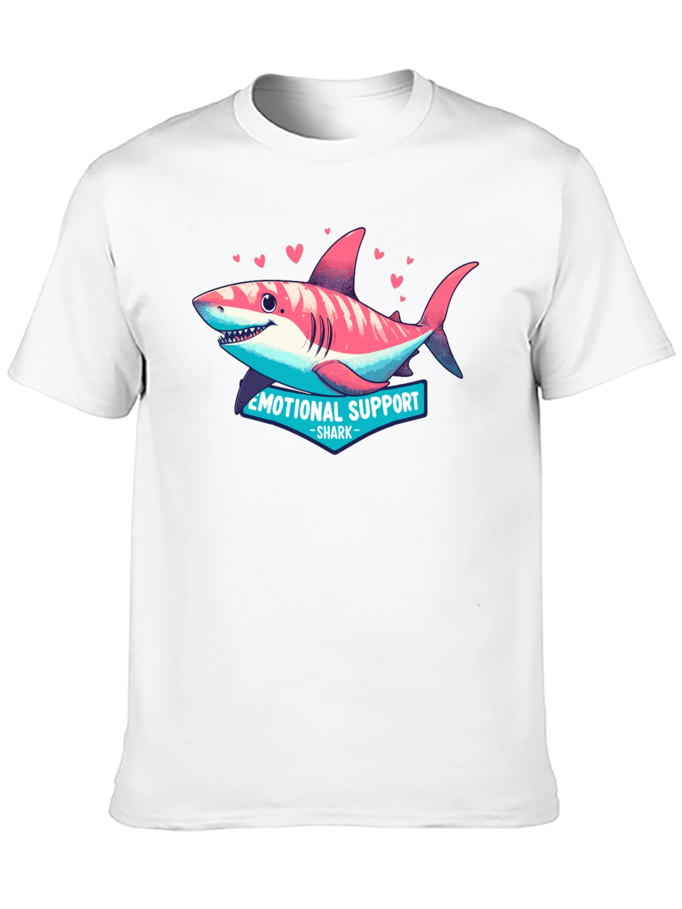 Emotional Support Shark Graphic Tee