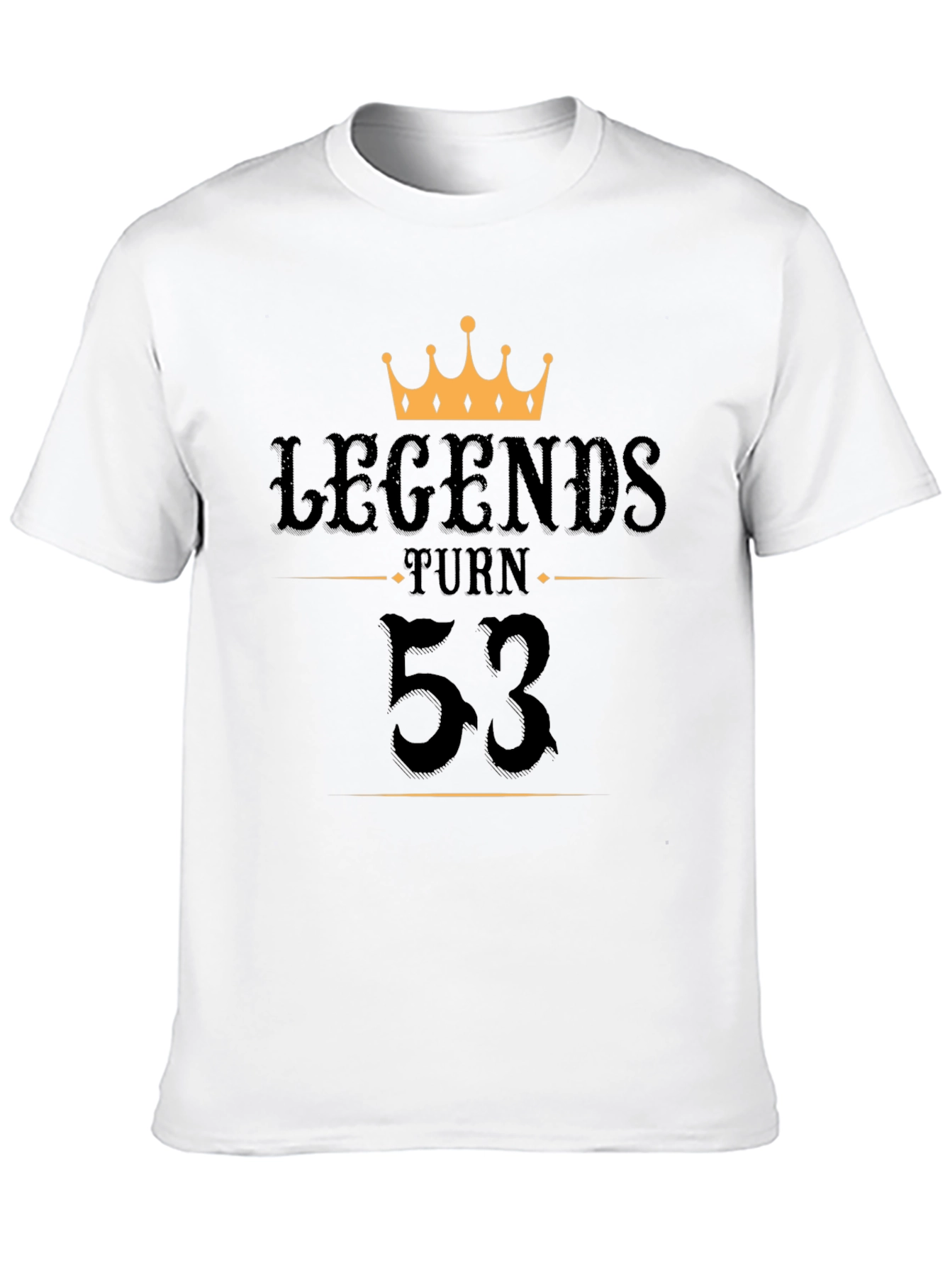 Legends Turn 53 Graphic T-Shirt