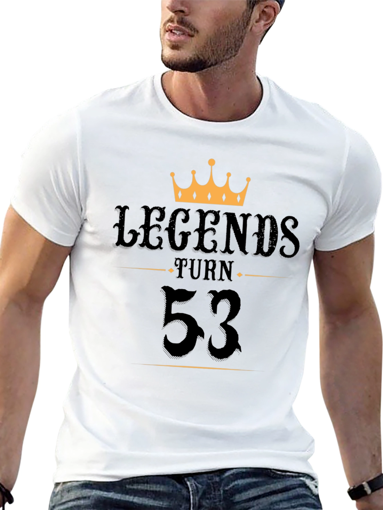Legends Turn 53 Graphic T-Shirt