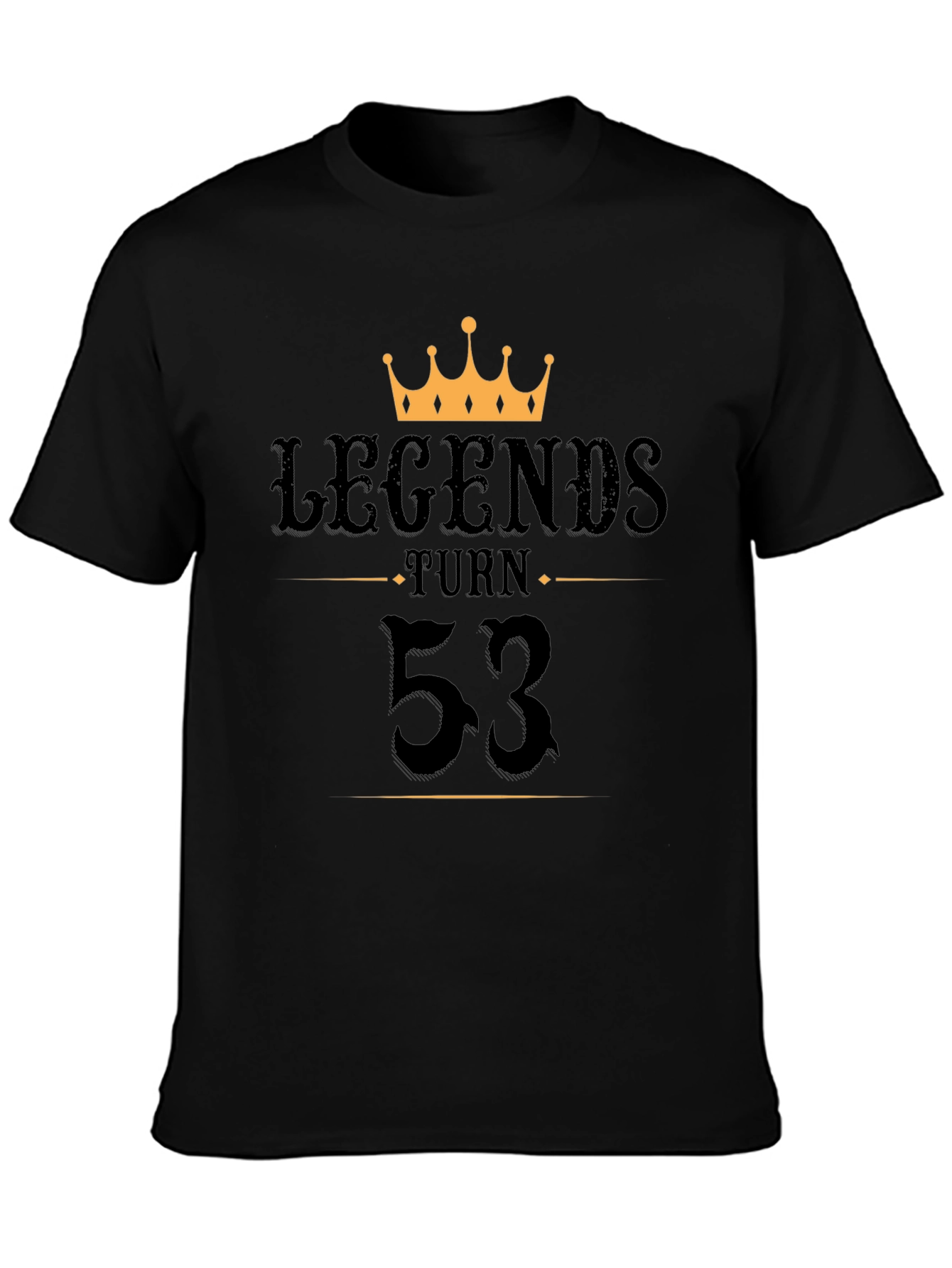 Legends Turn 53 Graphic T-Shirt