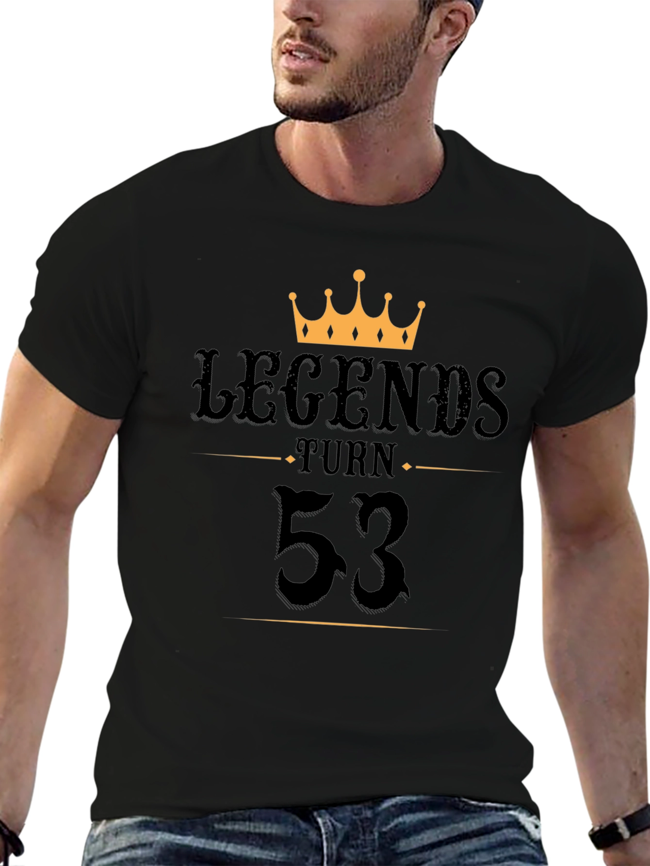 Legends Turn 53 Graphic T-Shirt