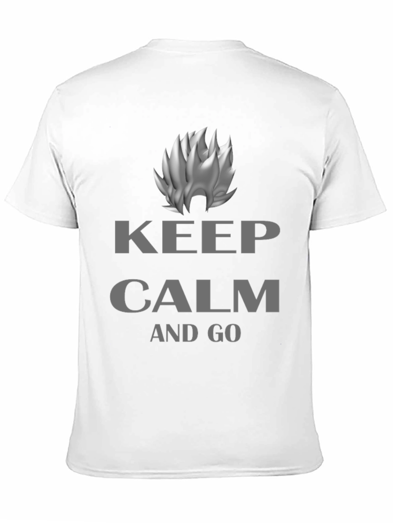 Keep Calm and Go T-Shirt - Black