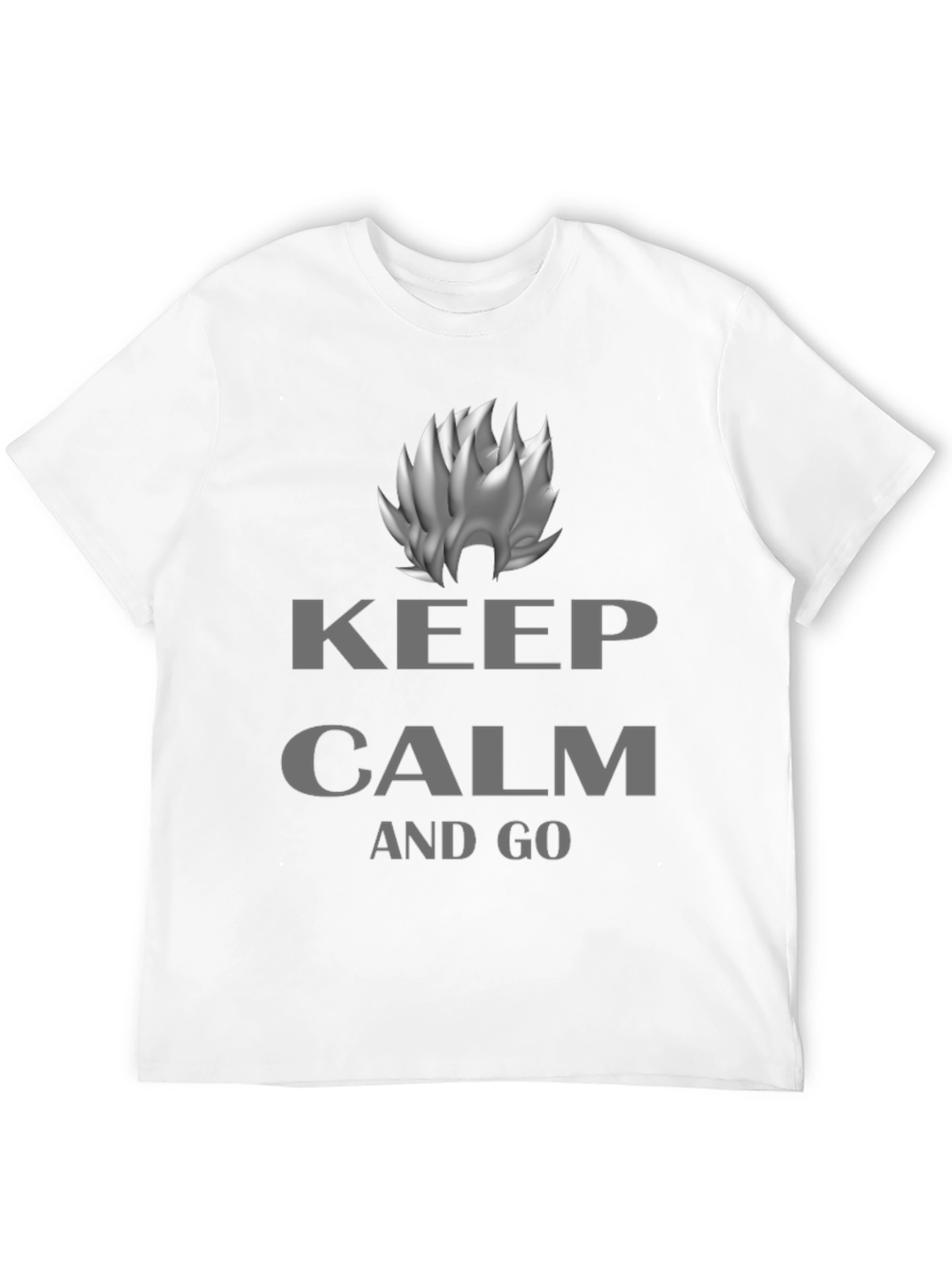 Keep Calm and Go T-Shirt - Black