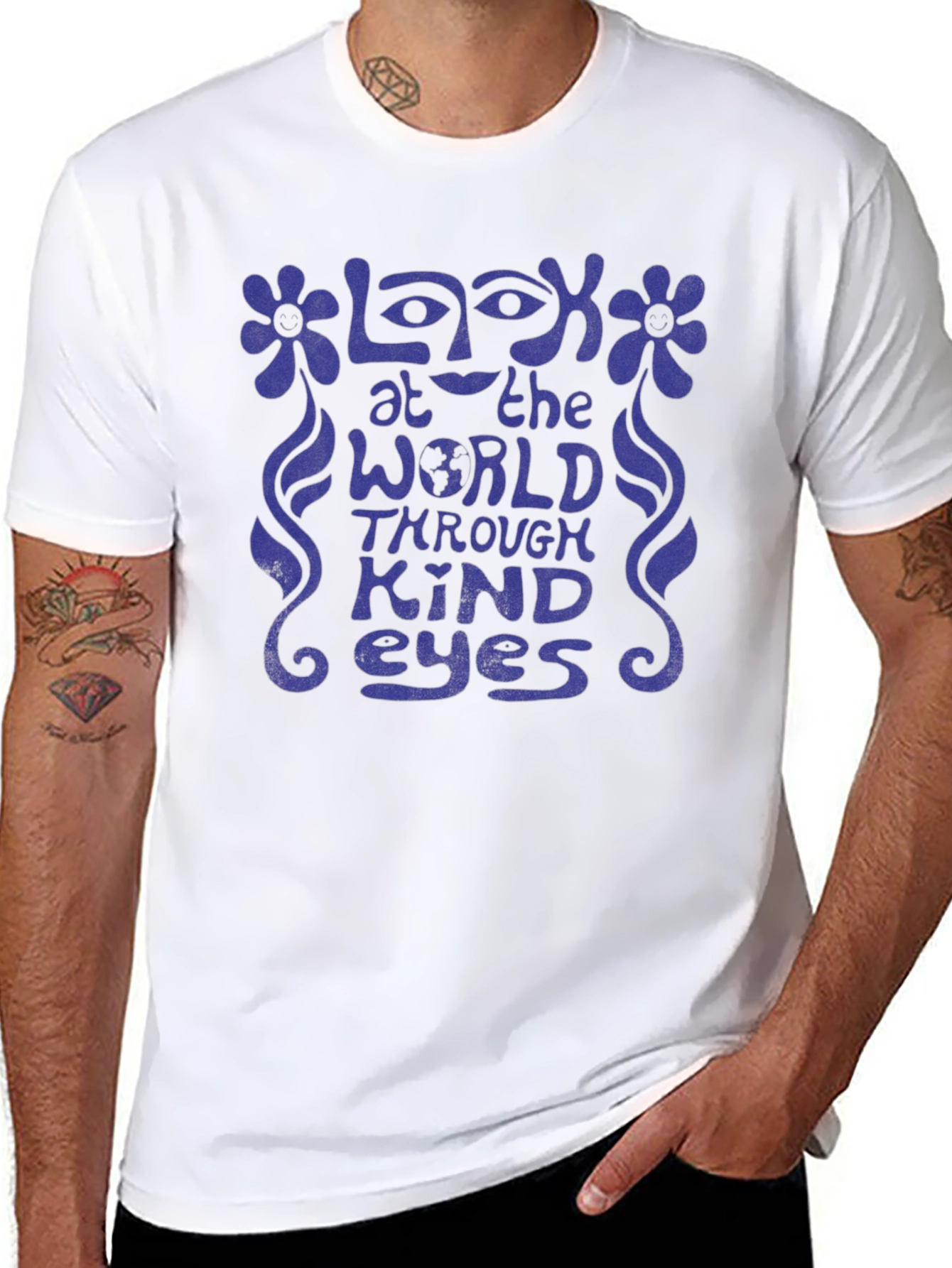 Look Through Kind Eyes Graphic T-Shirt