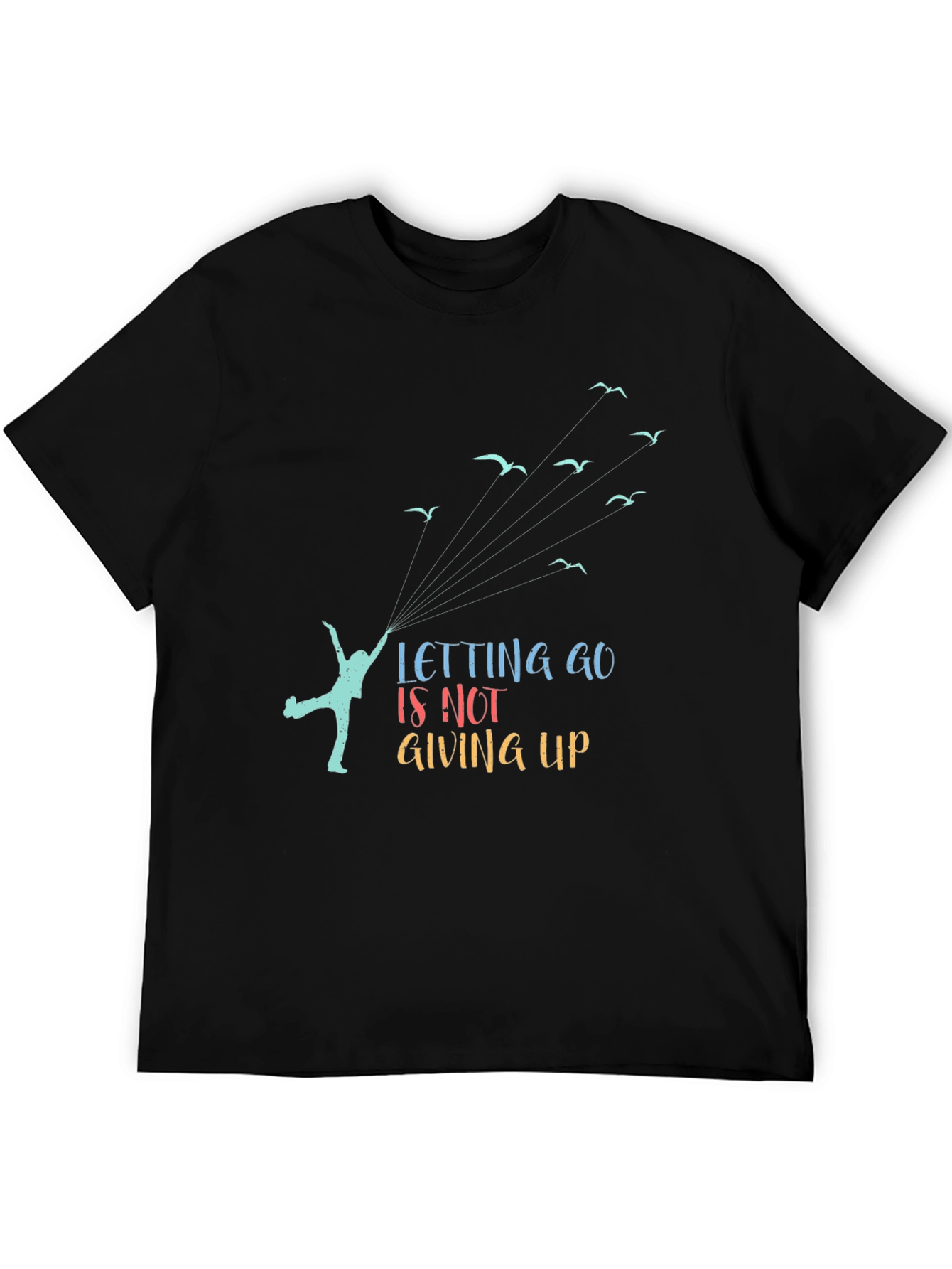 Letting Go Is Not Giving Up Graphic Tee