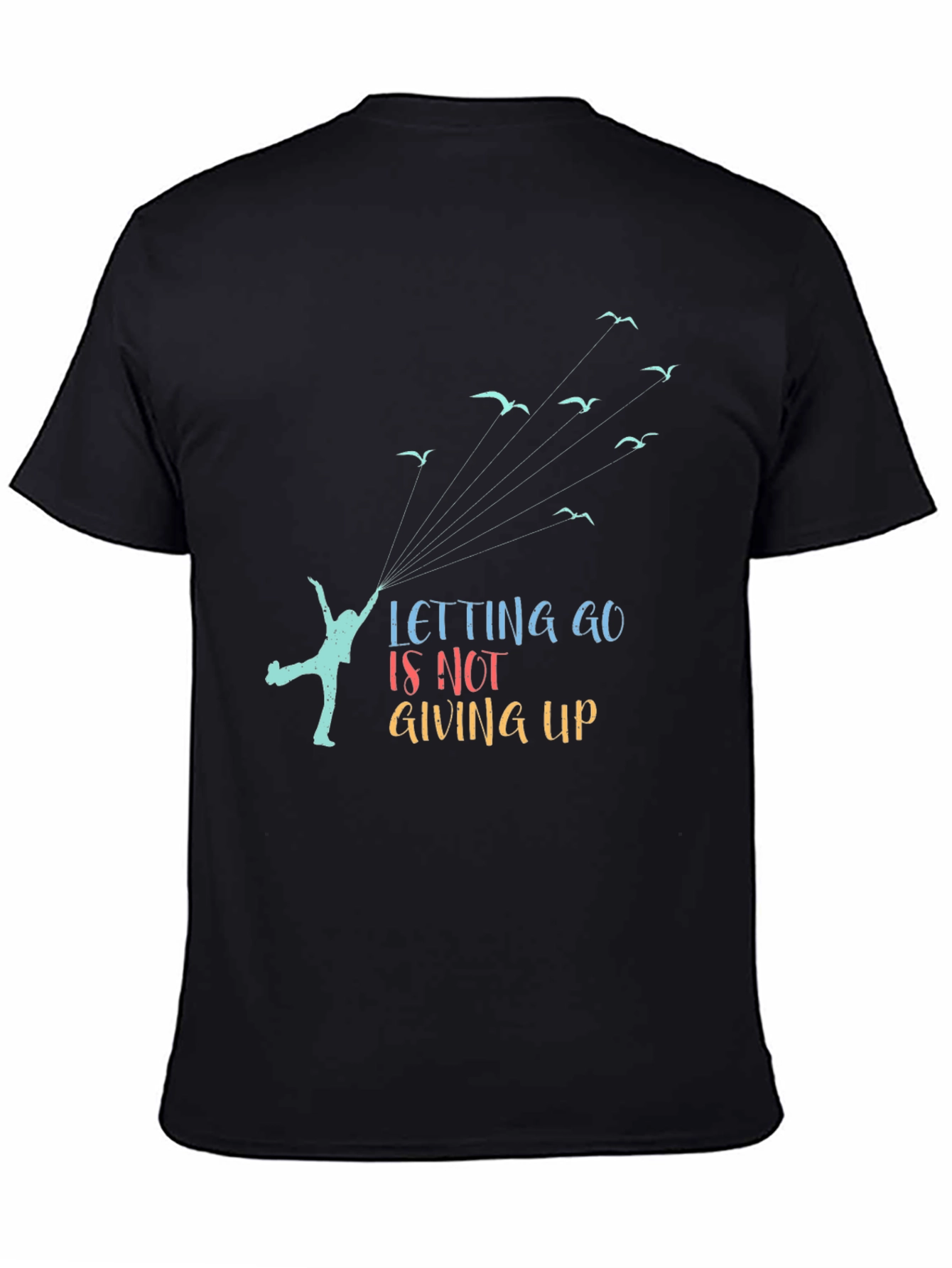 Letting Go Is Not Giving Up Graphic Tee