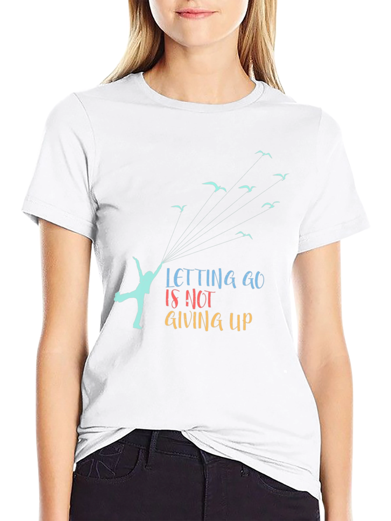 Letting Go Is Not Giving Up Graphic Tee