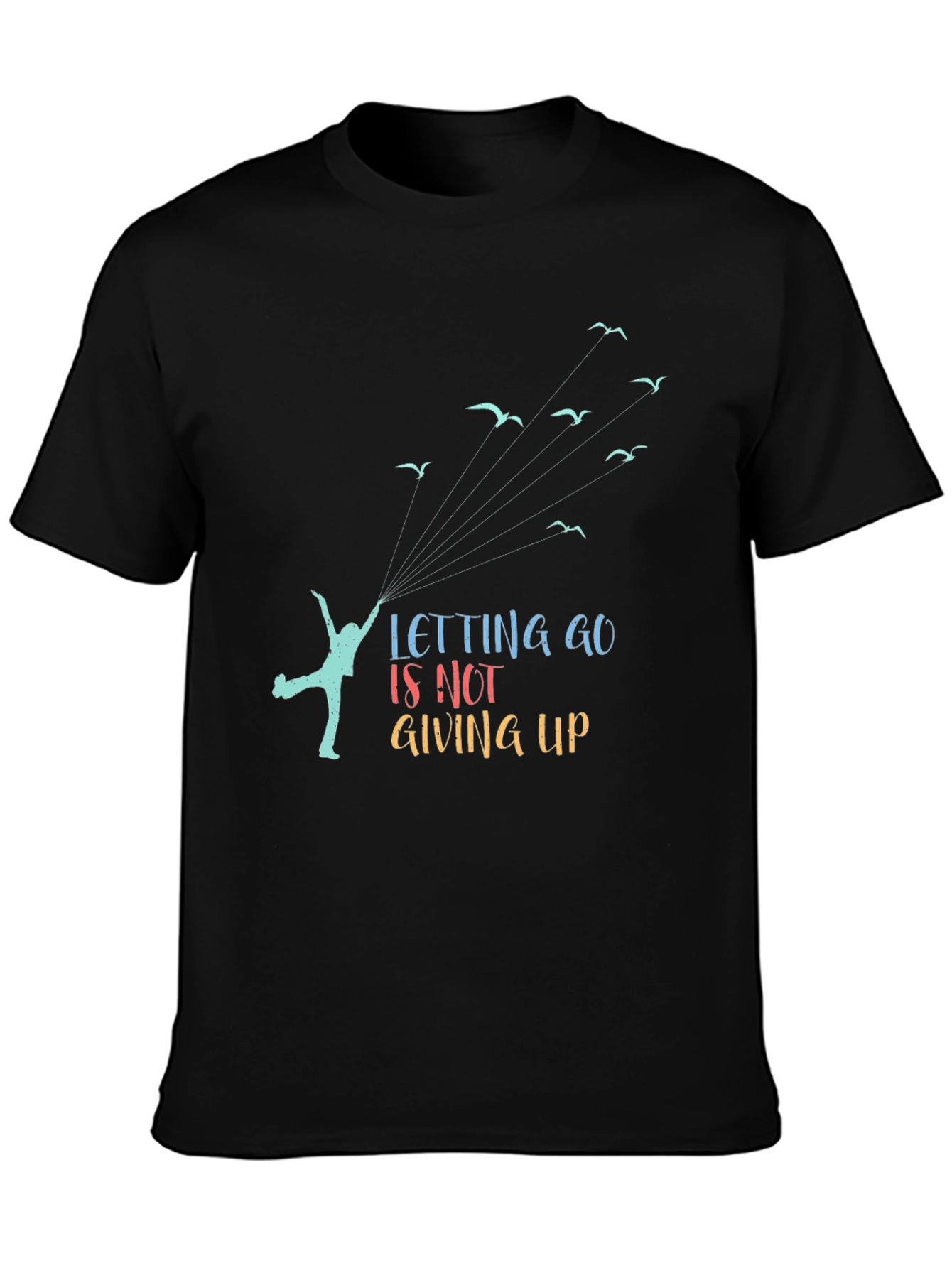 Letting Go Is Not Giving Up Graphic Tee