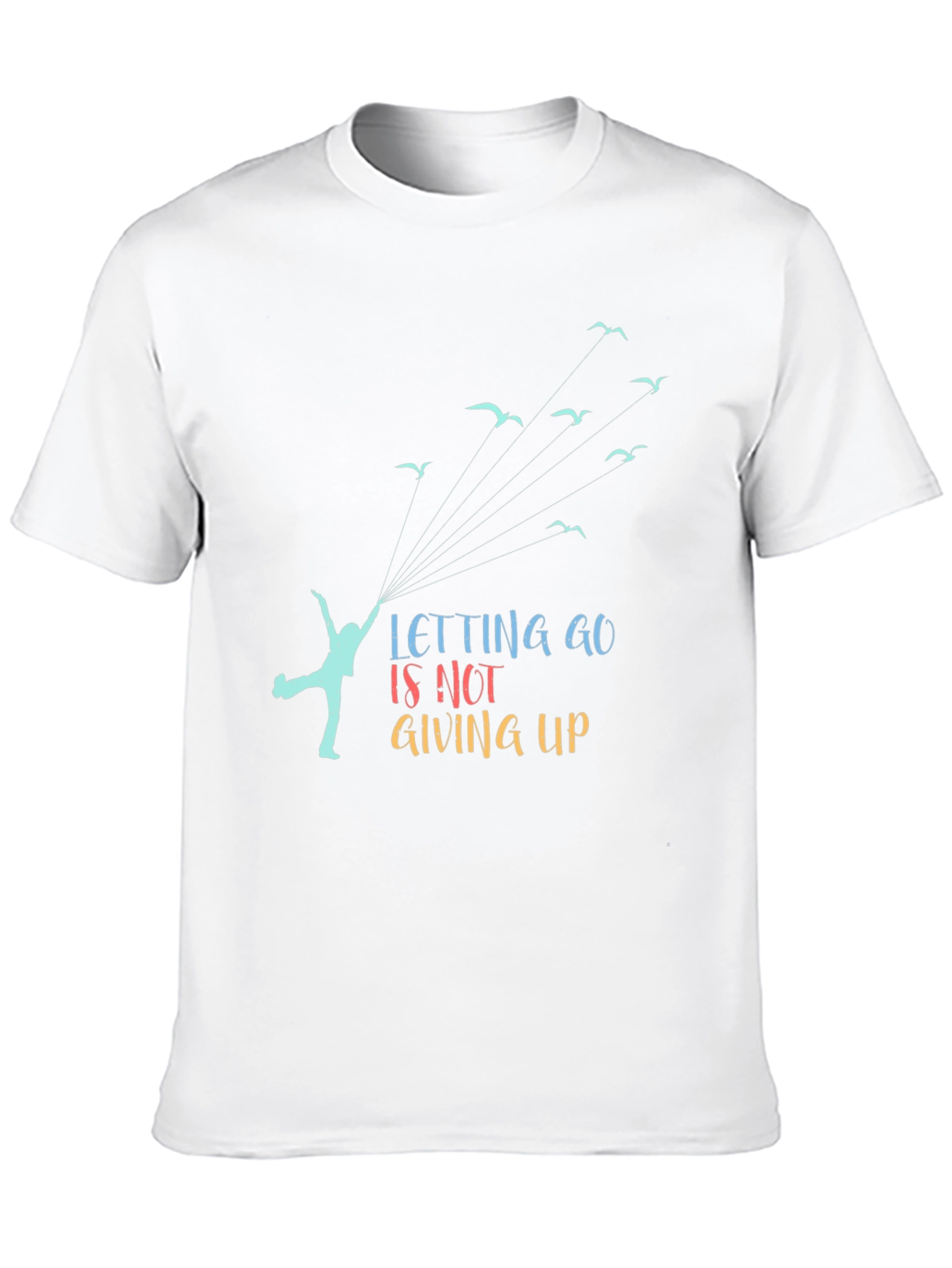 Letting Go Is Not Giving Up Graphic Tee