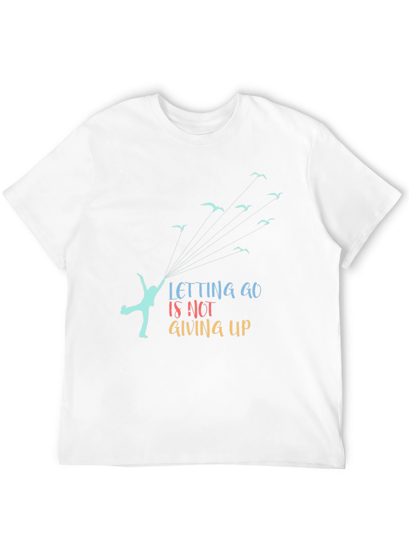 Letting Go Is Not Giving Up Graphic Tee
