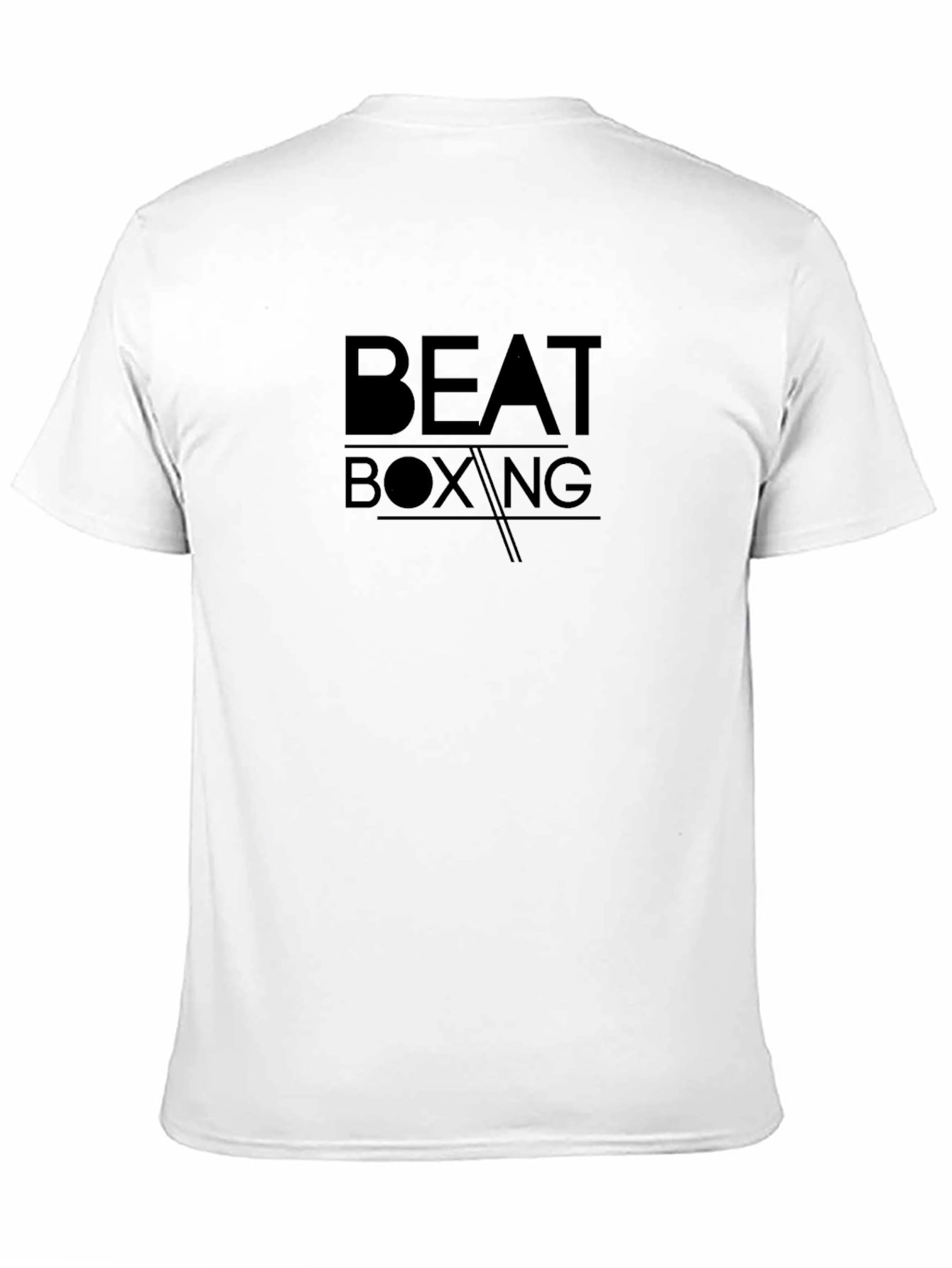 Black Beat Boxing Graphic T-Shirt
