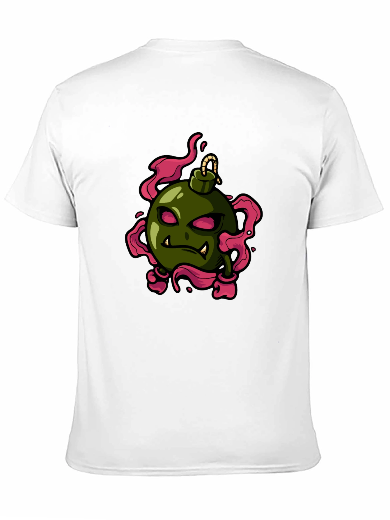 Bomb Character Graphic Tee - Black