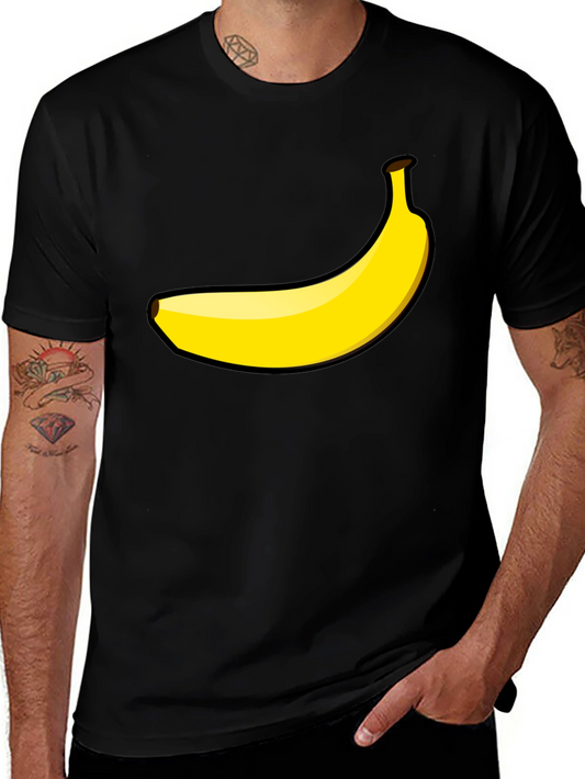 Banana Graphic Black T-Shirt