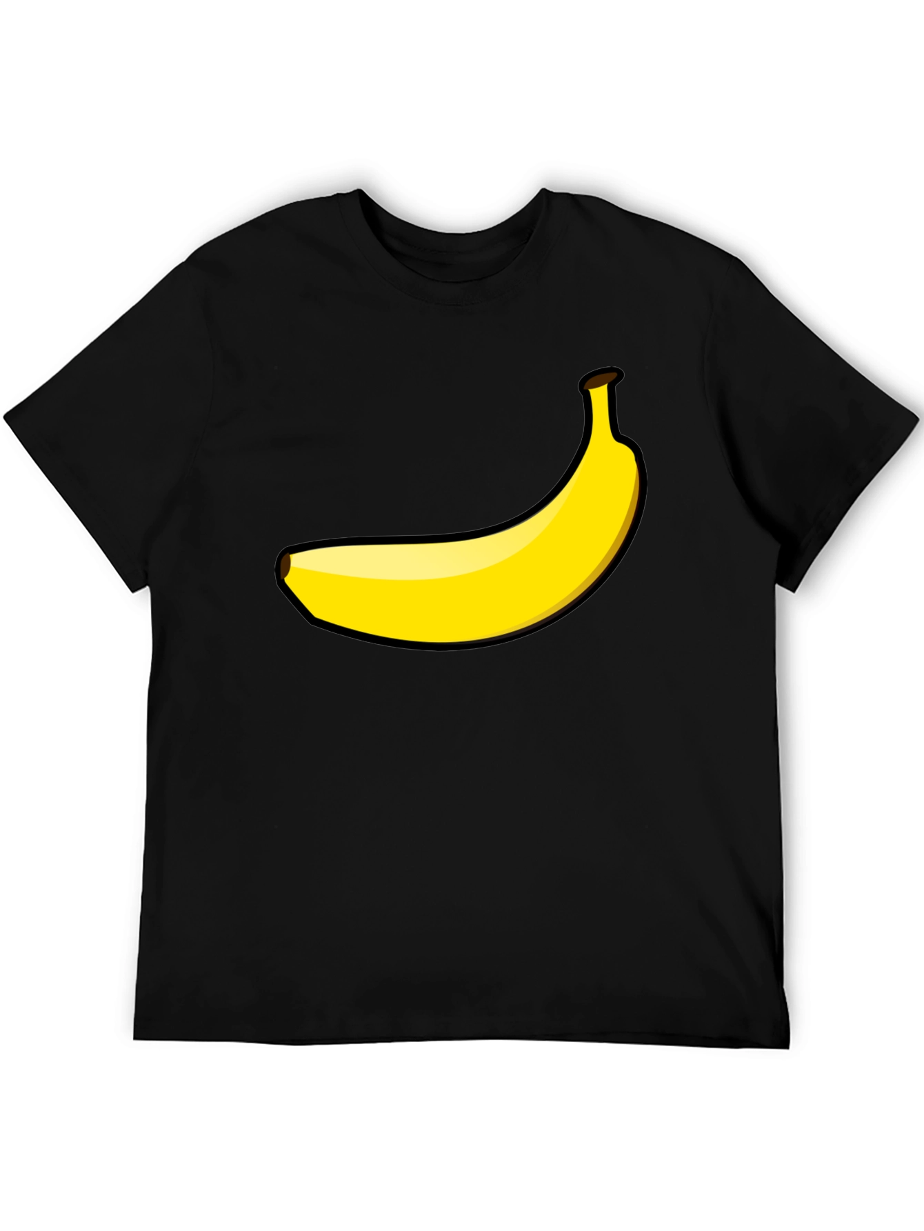 Banana Graphic Black T-Shirt