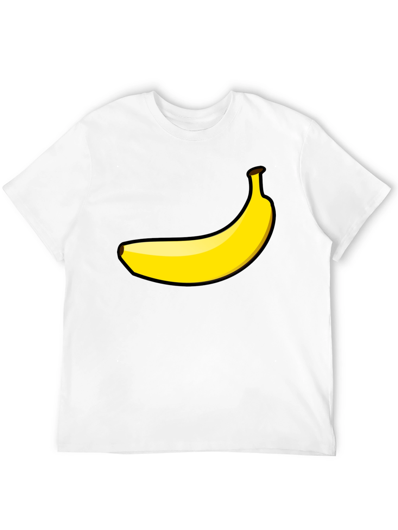 Banana Graphic Black T-Shirt
