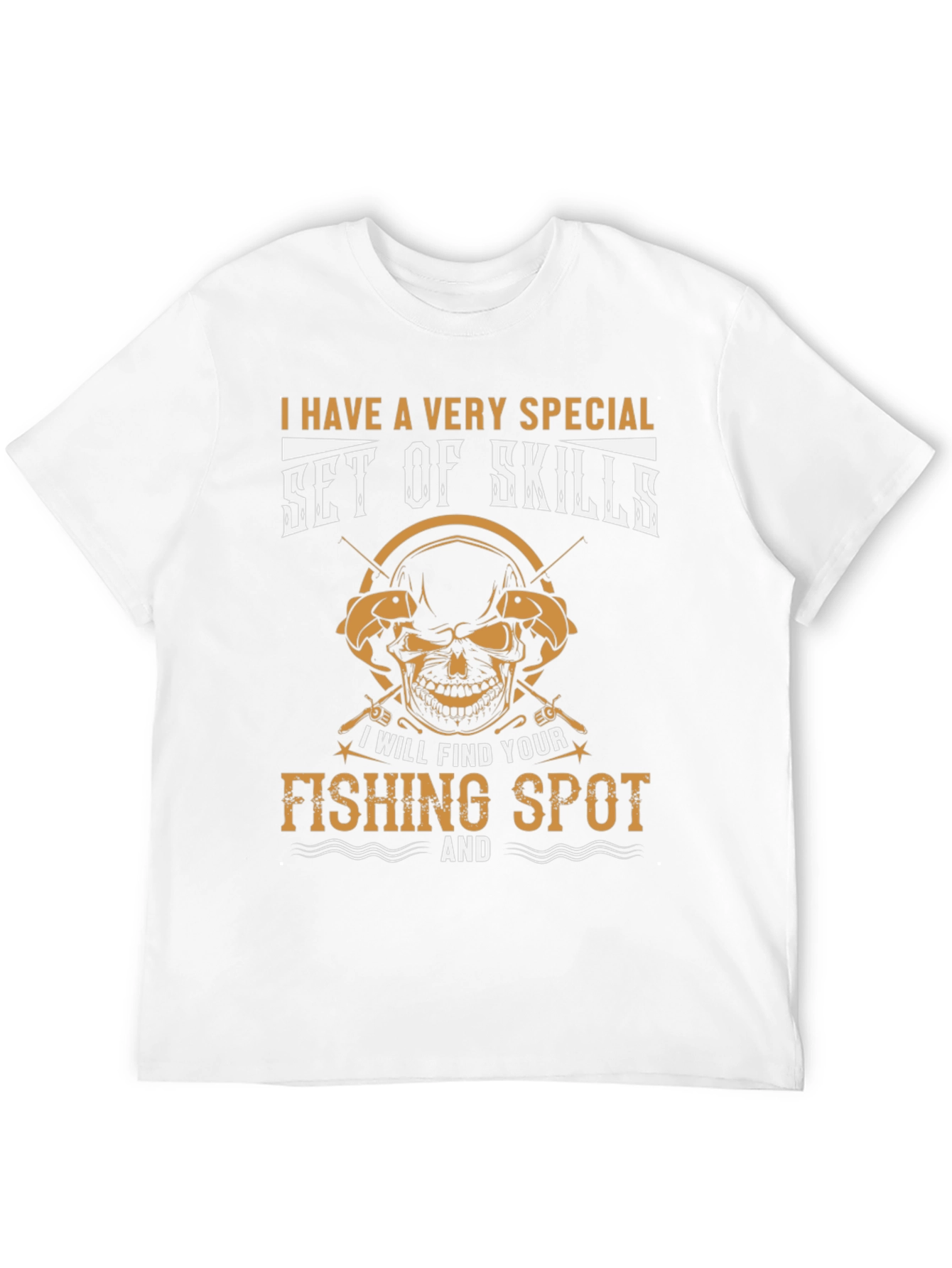 Funny Fishing T-Shirt - Set of Skills Tee