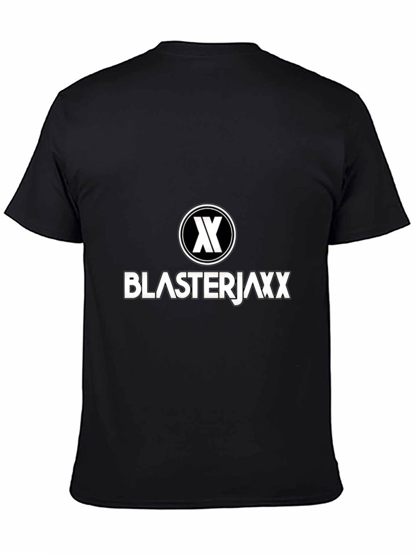 Blasterjaxx Graphic Tee - Black Cotton Blend