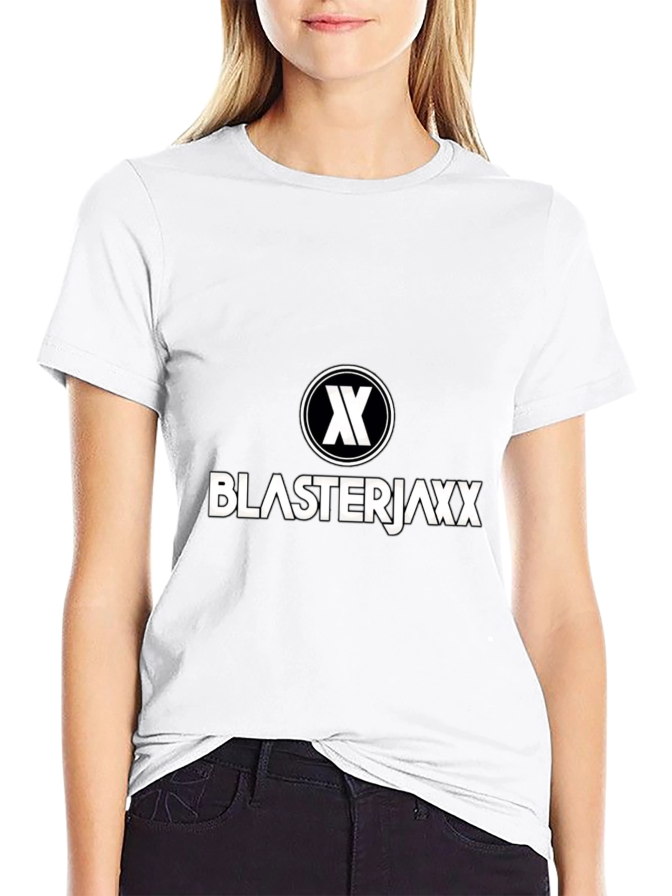 Blasterjaxx Graphic Tee - Black Cotton Blend