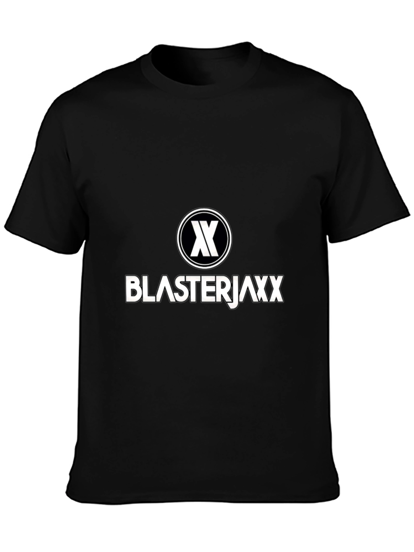 Blasterjaxx Graphic Tee - Black Cotton Blend