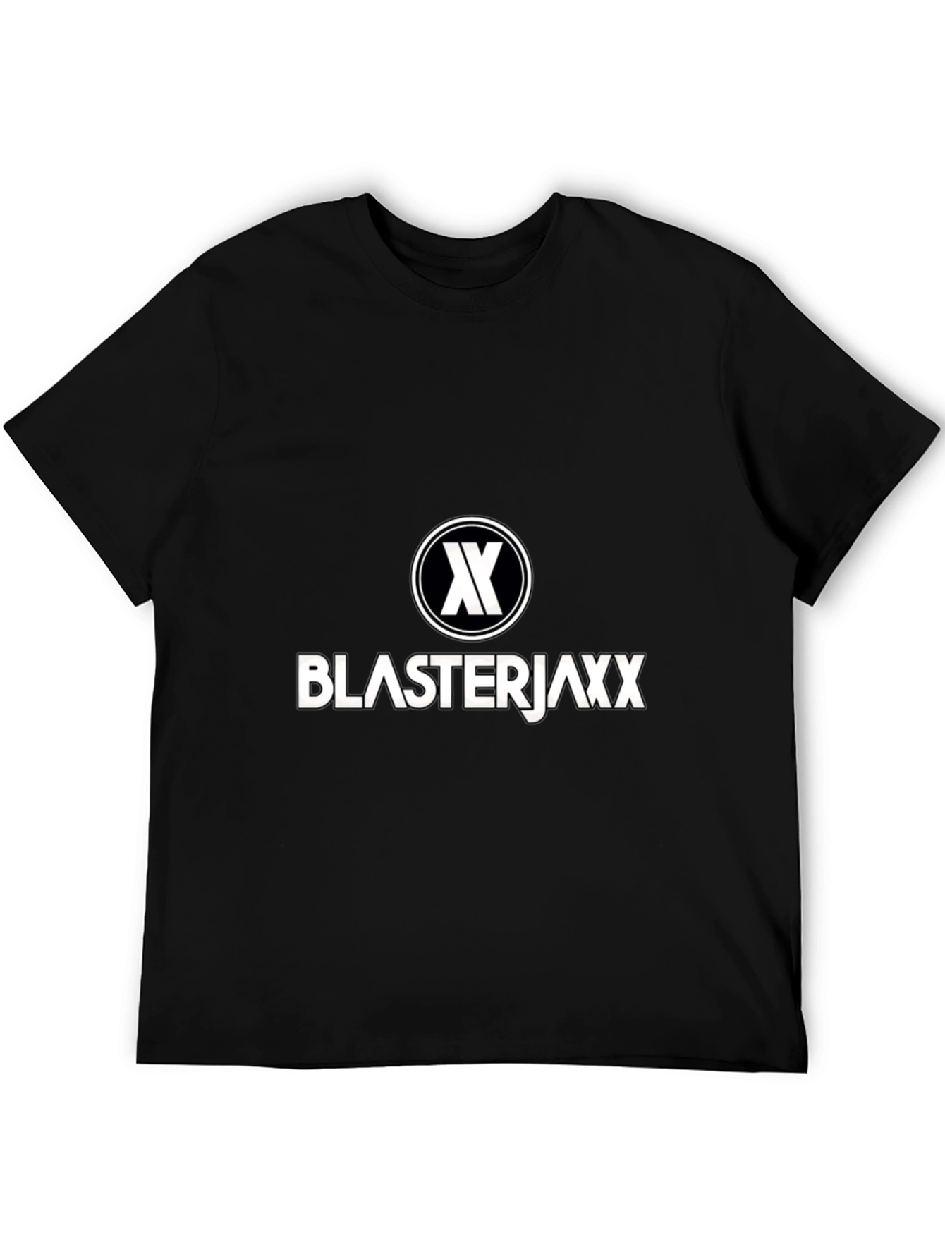 Blasterjaxx Graphic Tee - Black Cotton Blend