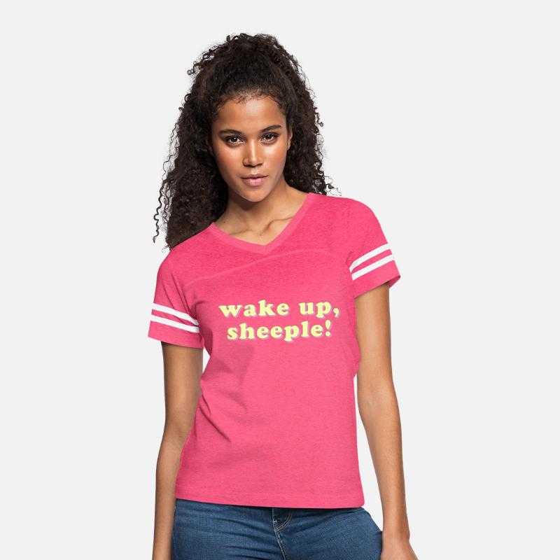 Wake up sheeple red