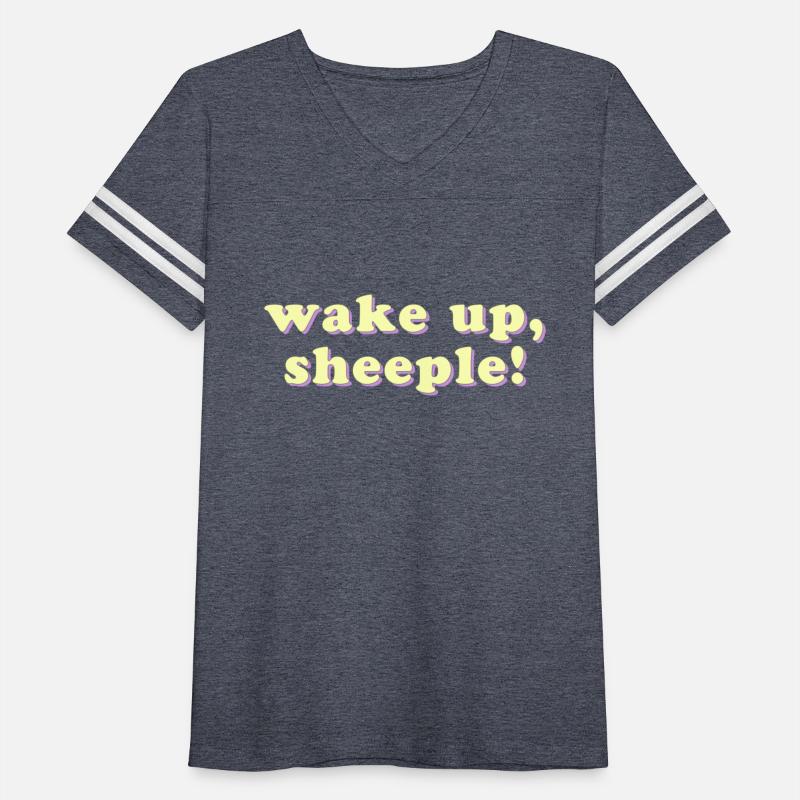 Wake up sheeple red