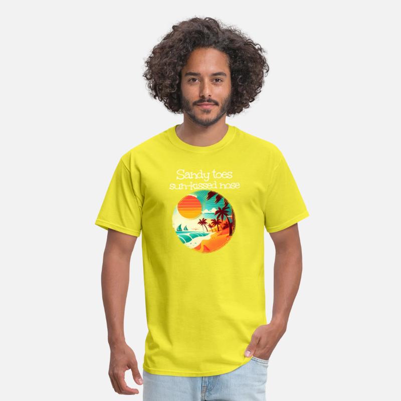 Walking At Sea With Sandy Toes And Sun Kissed Nose