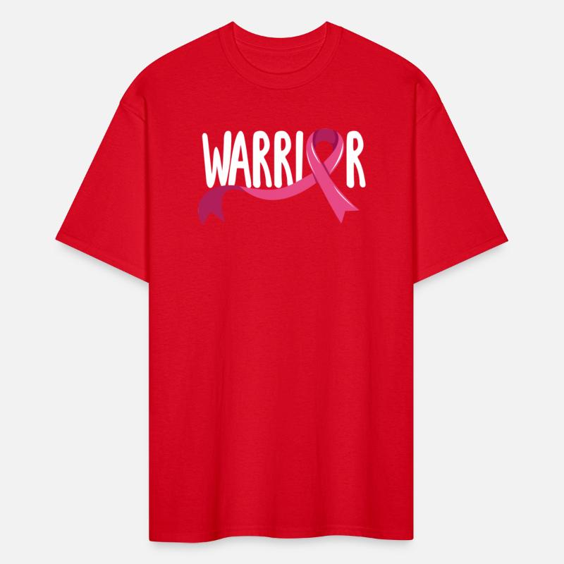 Warrior Breast Cancer Awareness Ribbon