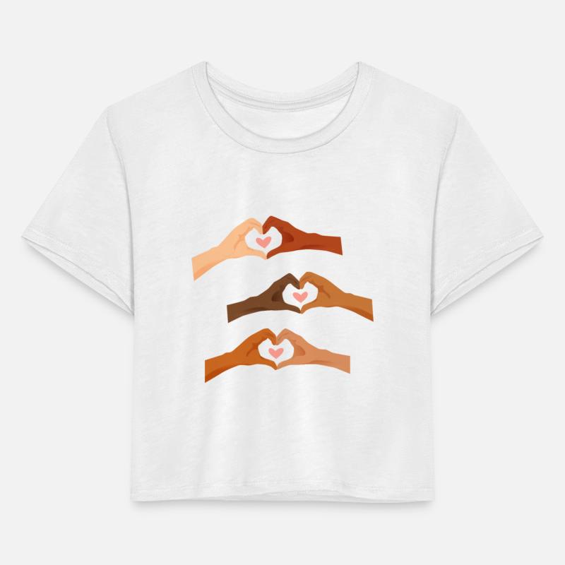 Watercolor Multi Hands Making Hearts