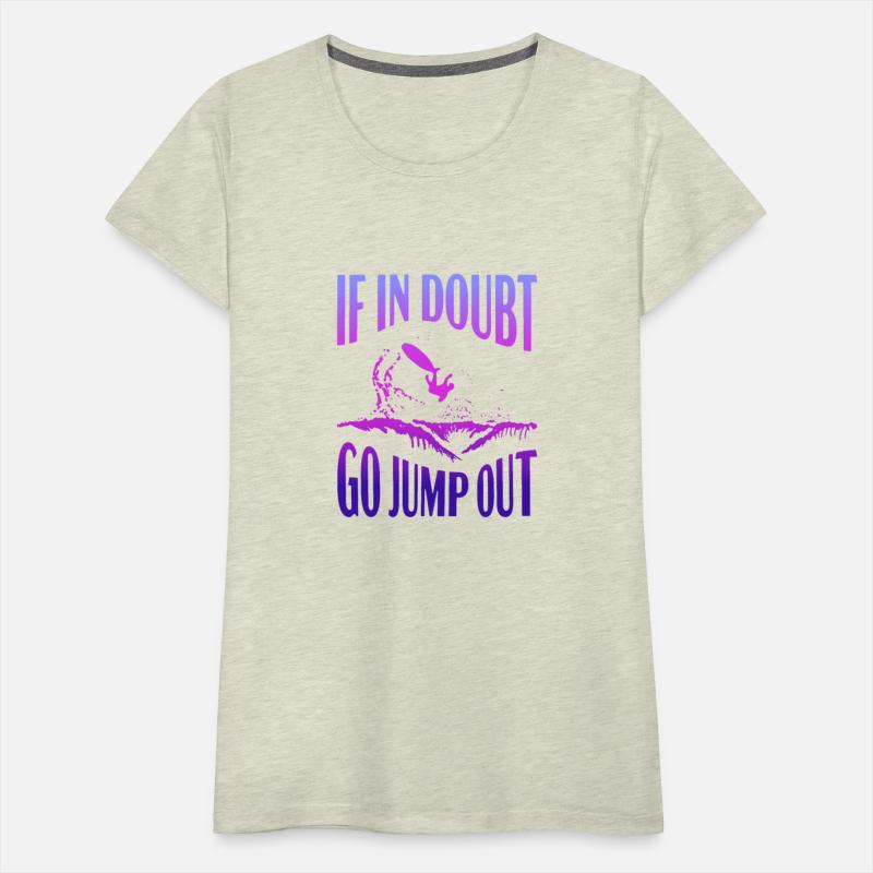 Wave Jump Surf Tee Design Shirt