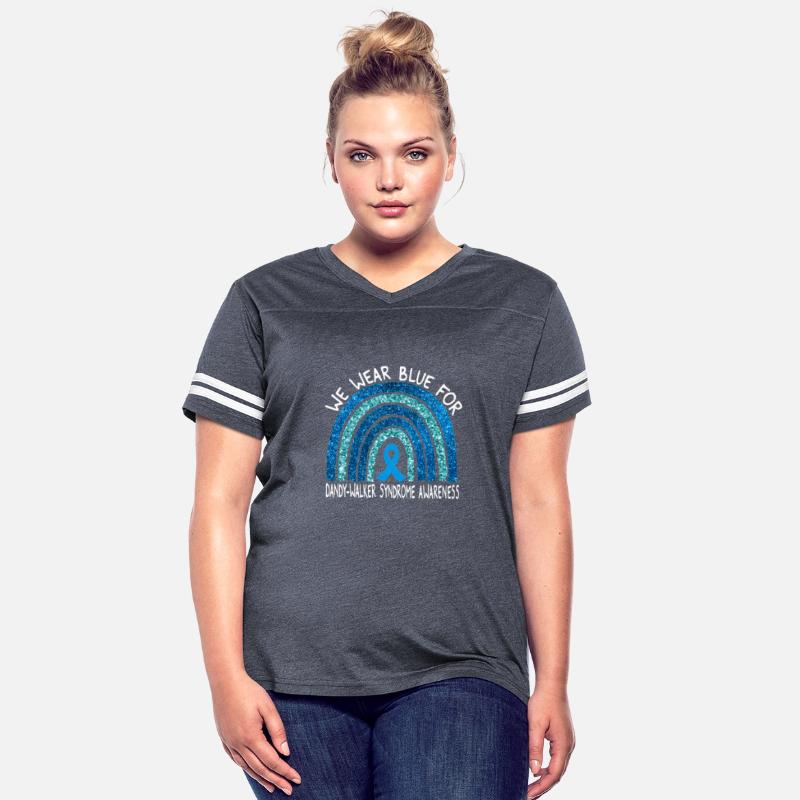 We Wear Blue For Dandy-Walker Syndrome Rainbow