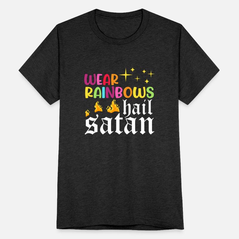 Wear Rainbows Hail Satan