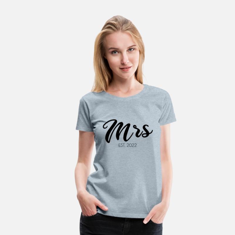 Wedding Mrs Est 2022 Bridal Bride
